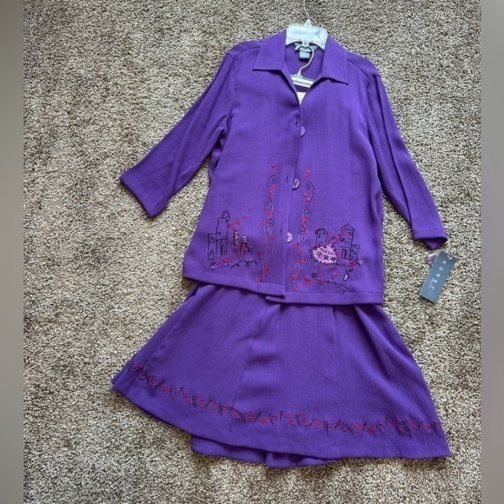 Koret petite 3 piece pant set